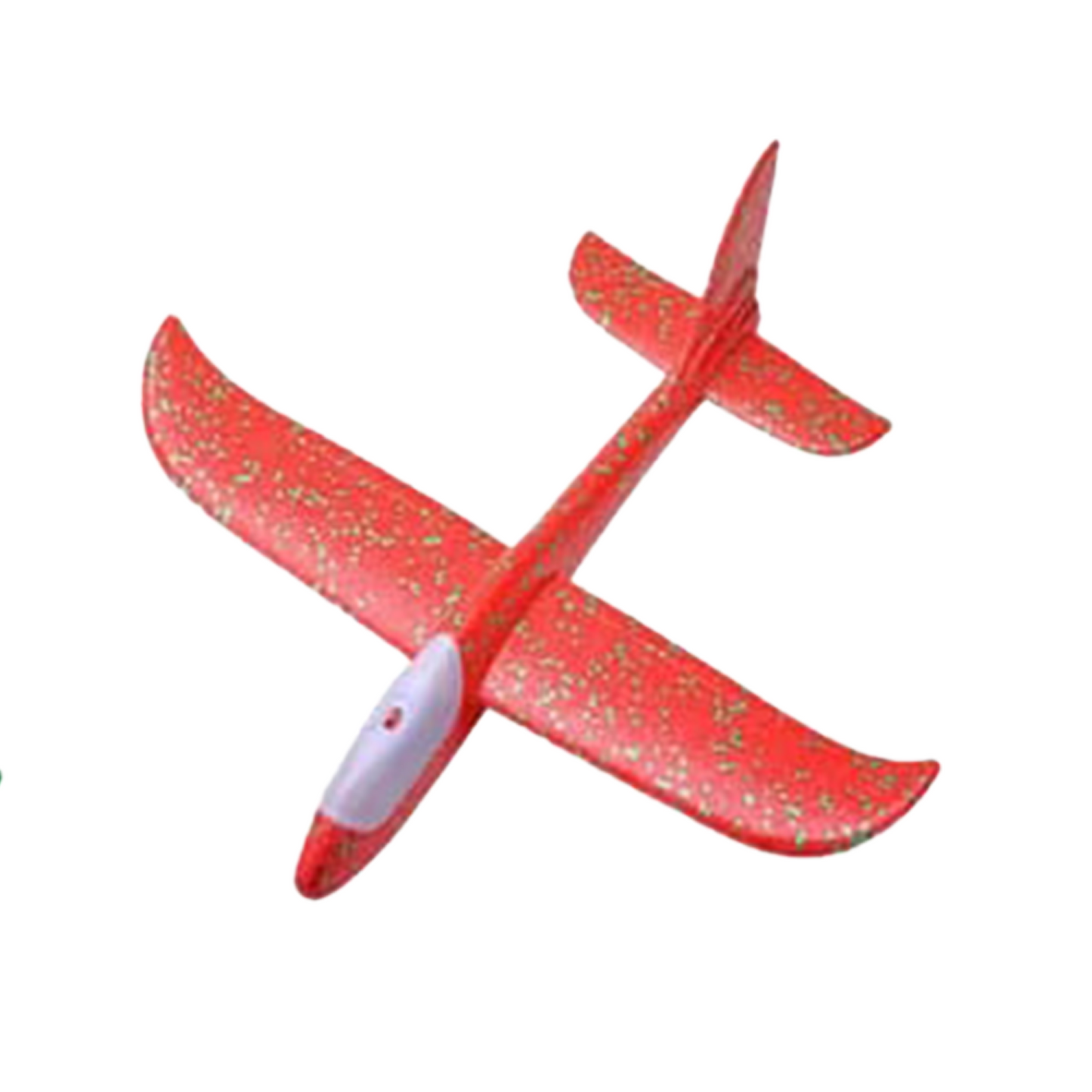 LED Light-Up Foam Glider Airplane Toys, Flying Plane for Kids
